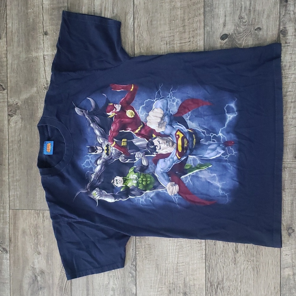 Justice League Batman Flash Superman Green Lantern t shirt